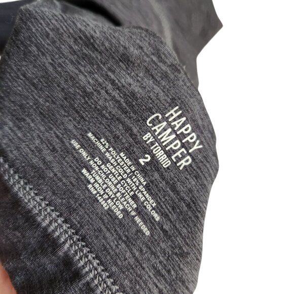 Torrid Sports Bra 2 2XL XXL Gray Grey Pullover Wireless Cross Back Bralette - Picture 7 of 7